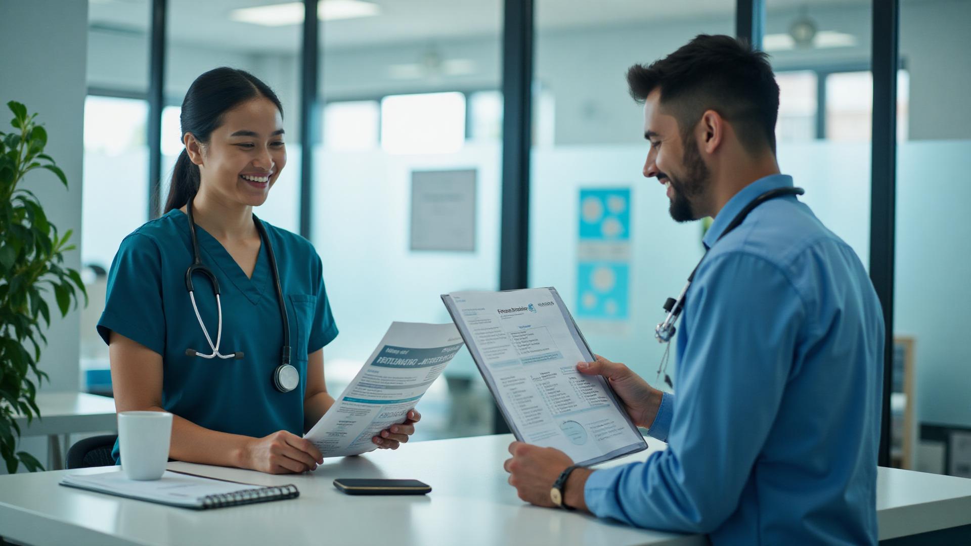 Healthcare financial consultation